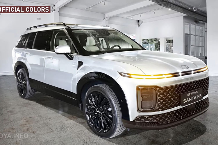 View - Hyundai SantaFe 2026 lộ diện mạo nâng cấp đầy sang chảnh | Báo Tri thức và Cuộc sống - TIN TỨC PHỔ BIẾN KIẾN THỨC 24H