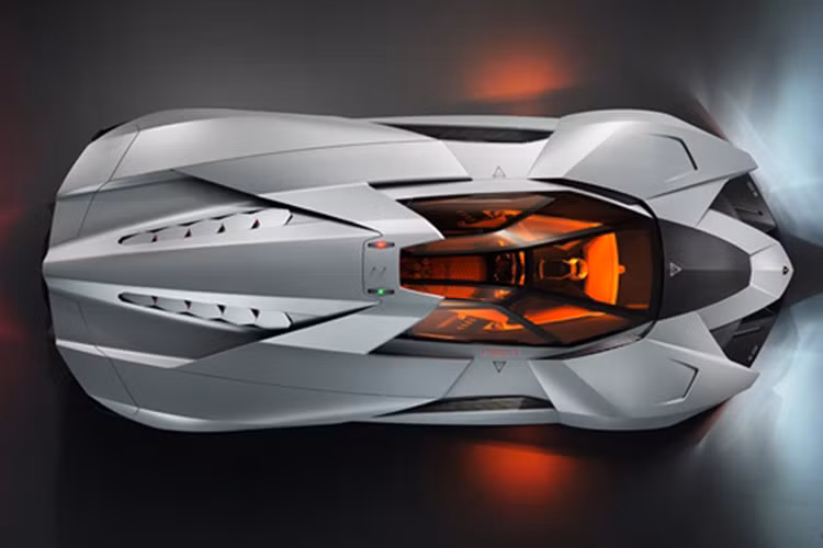 Về tổng quan, chiếc siêu xe độc nhất thế giới Lamborghini Egoista trông giống như một “UFO bốn bánh”.