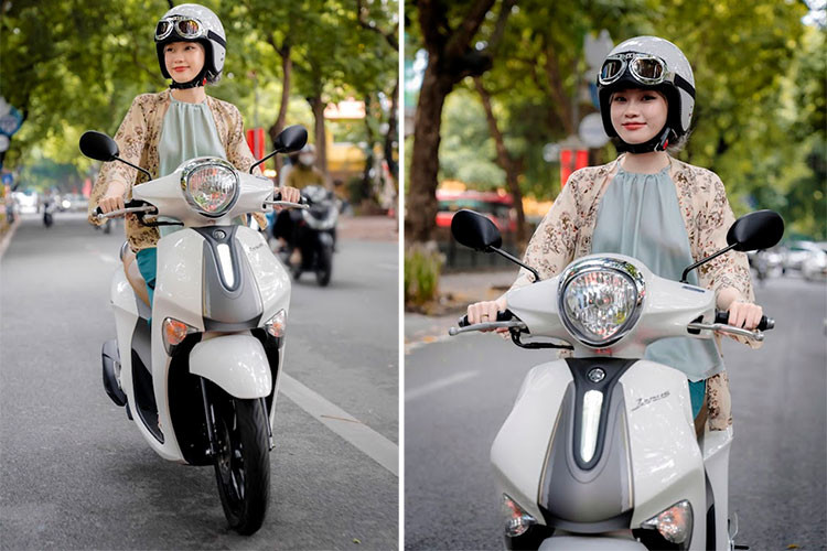 Ngam Yamaha Janus cung Ly Pham hoa minh vao mua thu Ha Noi-Hinh-4