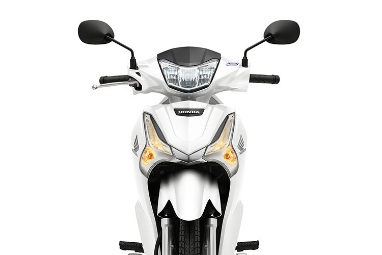 Ở phiên bản mới, điểm dễ dàng nhận thấy ở Honda Future FI 125cc 2019 là sự thay đổi ở bộ tem và màu xe được thiết kế lại hoàn toàn cho cái nhìn sang trọng và mạnh mẽ hơn. Thêm vào đó, đèn pha đã được phát triển lên sử dụng bóng đèn LED giúp tăng tuổi thọ và giảm tiêu thụ năng lượng.