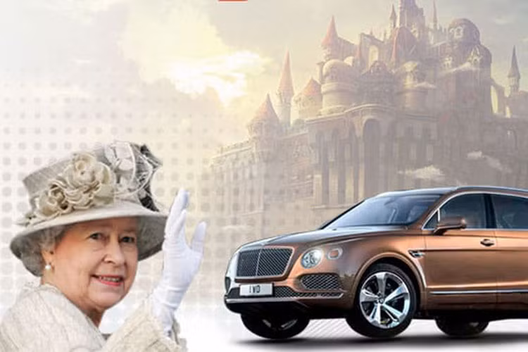 Không chỉ sở hữu những chiếc xe "thửa riêng", Nữ hoàng Anh Elizabeth đệ nhị còn là khách hàng đầu tiên trên thế giới của dòng SUV siêu sang Bentley Bentayga. Hãng Bentley đã hứa sẽ trao chiếc Bentayga đầu tiên cho Nữ hoàng Anh. Dự đoán, chiếc Bentayga của Nữ hoàng Anh sẽ không phải là xe tiêu chuẩn mà đã được bổ sung nhiều chi tiết đặc biệt.