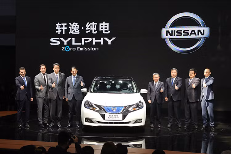 Đến với triển lãm ôtô Bắc Kinh 2018, thương hiệu xe Nhật Bản - Nissan đã hé lộ một mẫu xe ôtô điện Nissan Sylphy mới, mẫu xe đầu tiên của họ được chế tạo ở Trung Quốc để dành riêng cho thị trường này.