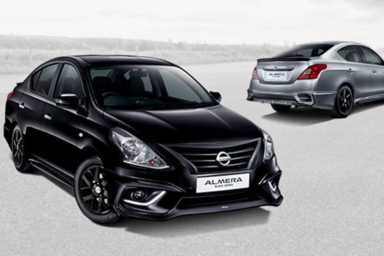 Cụ thể, nhà phân phối Nissan Tan Chong Motor tại Malaysia vừa giới thiệu bộ đôi Nissan Almera (mẫu xe giá rẻ Nissan Sunny tại thị trường Việt Nam) phiên bản Black Series, đây là mẫu xe thứ 2 trong gia đình Nissan (sau chiếc Navara) được bổ sung phiên bản Black Series.