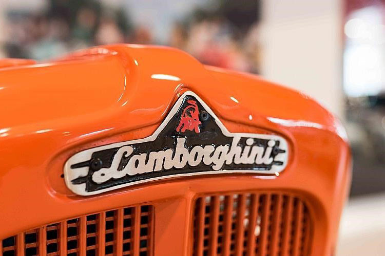 Bộ phận sản xuất máy kéo Lamborghini có tên Lamborghini Trattori, được thành lập năm 1948 và nhanh chóng tăng sản lượng từ 52 chiếc/năm lên 200 chiếc/năm. Động cơ do Lamborghini phát triển được thay thế bằng linh kiện từ thiết bị quân sự.