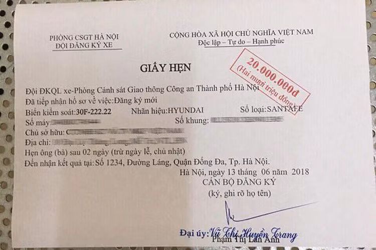 Ngay sau khi đăng tải lên mạng xã hội, chiếc xe Santa Fe biển ngũ quý 2 được một số người định giá tầm hơn 2 tỷ đồng, tức gần gấp đôi giá mua gốc. Đã từng có chủ xe Toyota Vios biển ngũ quý 9 tại Hà Nội bán lại xe với giá 1,6 tỷ đồng - gấp khoảng 3 lần giá xe khi mua.