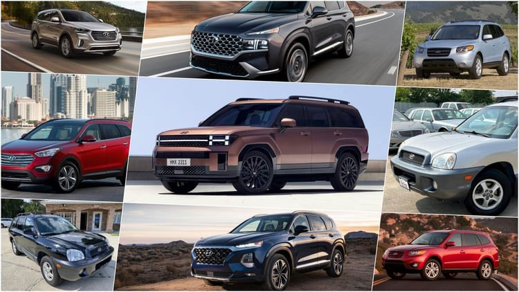 Mẫu xe SUV Hyundai SantaFe 2024 vừa ra mắt cách đây vài ngày đã trở thành hiện tượng được quan tâm hàng đầu trong cộng đồng yêu xe quốc tế bởi ngoại hình vuông vắn khác hẳn so với thế hệ tiền nhiệm. Chúng ta sẽ cùng điểm lại sự thay đổi của mẫu xe Hyundai SantaFe qua các thế hệ.