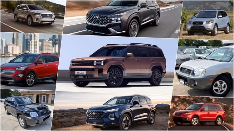 Mẫu xe SUV Hyundai SantaFe 2024 vừa ra mắt cách đây vài ngày đã trở thành hiện tượng được quan tâm hàng đầu trong cộng đồng yêu xe quốc tế bởi ngoại hình vuông vắn khác hẳn so với thế hệ tiền nhiệm. Chúng ta sẽ cùng điểm lại sự thay đổi của mẫu xe Hyundai SantaFe qua các thế hệ.