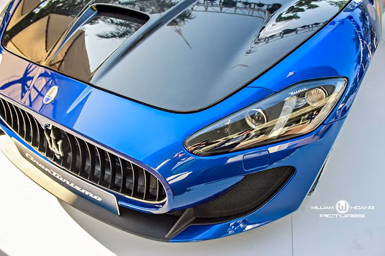 Chiều dài tổng thể của chiếc Maserati GranTurismo MC Stradale này đạt 4.933 mm, rộng 2.044 mm nếu tính cả gương và cao 1.343 mm, độ dài cơ sở 2.938 mm.