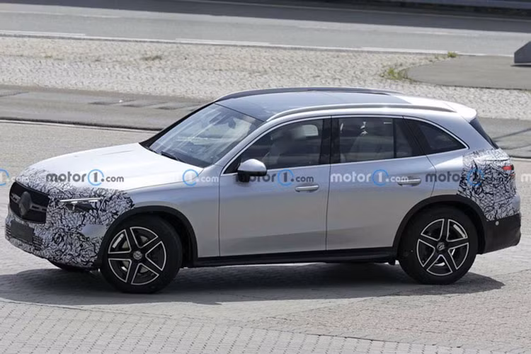 Mercedes-Benz GLC 2023 lo dien, thiet ke 