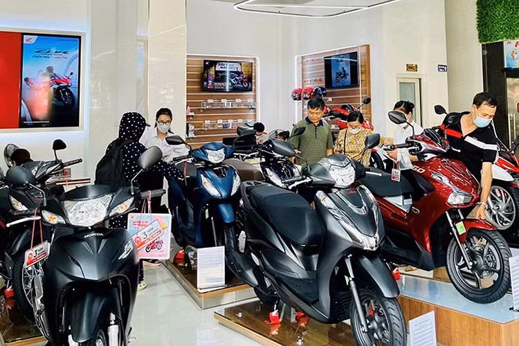 Gia xe may tai Viet Nam dang giam manh sau Tet Nguyen dan