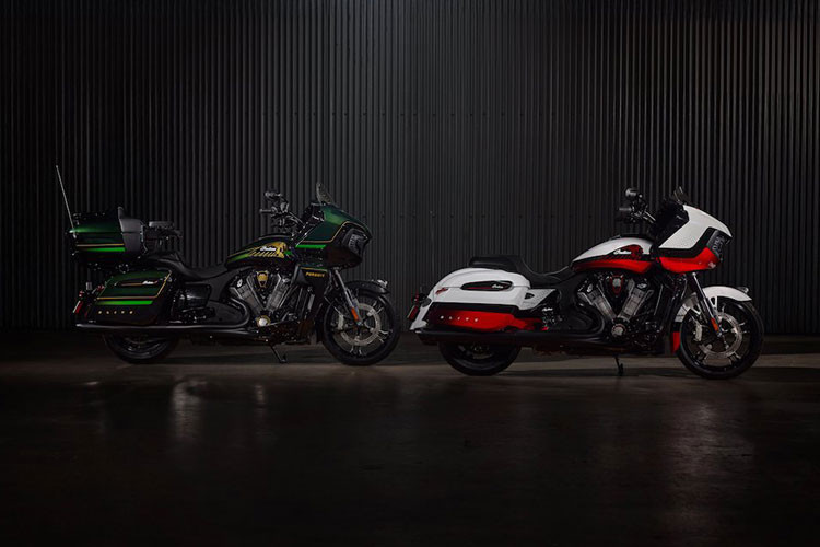 Thương môtô Indian, công ty xe máy Mỹ lớn còn lại bên cạnh Harley-Davidson đã tiết lộ hai mẫu xe cruiser phiên bản giới hạn mới, Indian Challenger Elite và Indian Pursuit Elite 2025.