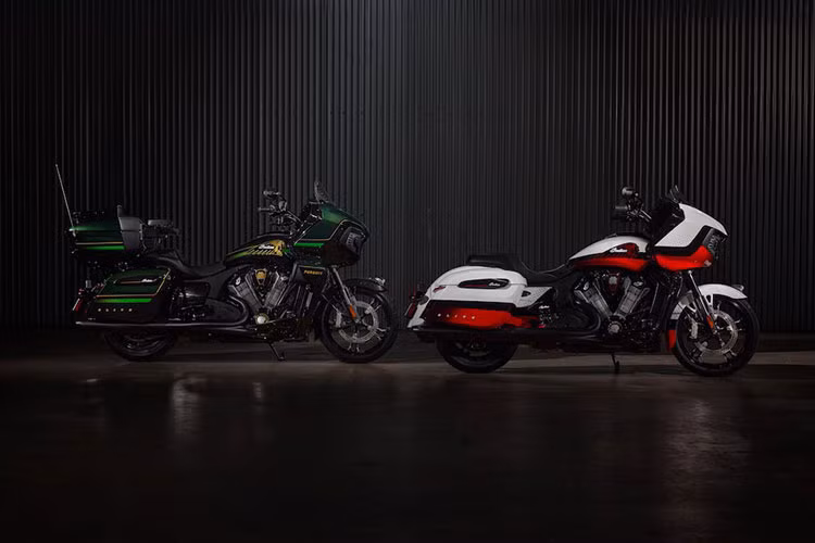 Thương môtô Indian, công ty xe máy Mỹ lớn còn lại bên cạnh Harley-Davidson đã tiết lộ hai mẫu xe cruiser phiên bản giới hạn mới, Indian Challenger Elite và Indian Pursuit Elite 2025.