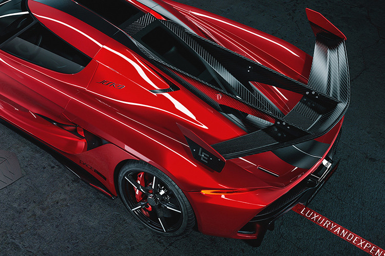 Hình chi tiết đầy đủ về nội thất của Koenigsegg Jesko Red Cherry vẫn chưa được cung cấp, nhưng trang web cho biết khách hàng sẽ có quyền lựa chọn bọc vải Alcantara hoặc bằng da cho cabin hai chỗ ngồi của xe.