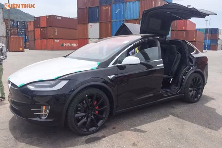 Chiếc Model X về Việt Nam thuộc phiên bản P100D với khối pin có dung lượng là 100kwh cho khả năng di chuyển tối đa là 508 km. Phiên bản này khi được nâng cấp gói Lucdicrous sẽ có khả năng tăng tốc từ 0 - 96 km/h chỉ mất 2,5 giây. Các trang thiết bị tiêu chuẩn gồm : quan sát điểm mù, gói bán tự lái công nghệ cao (tự động giữ làn đường, tự động phanh ngăn ngừa va chạm và đèn pha thích ứng), hệ thống treo không khí nén với bộ nhớ định vị và ghế ngồi được làm mát hoặc sưởi ấm....