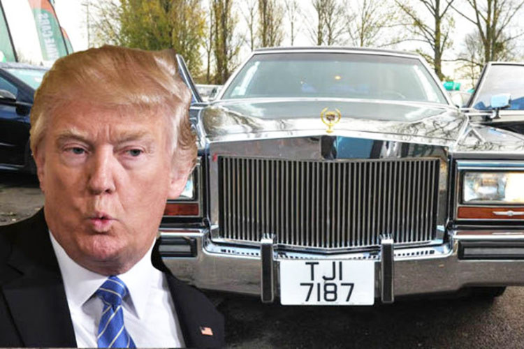  Cadillac Allante Phổ biến với các câu lạc bộ đồng quê vào cuối những năm 80, đầu những năm 90, Allante giống như Mercedes 560SL, là chiếc xe được giới nhà giàu và người nổi tiếng ưa chuộng. Ông Trump từ lâu cũng thích Caddilac và vợ chồng ông cũng có mối quan hệ đặc biệt với nhà sản xuất xe hơi này. Allante là món quà đặc biệt của Cadillac gửi đến ông Trump.