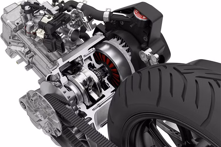 Để quản lý hoạt động của động cơ điện, Honda đã trang bị cho PCX Hybrid một bộ điều khiển có tên gọi Power Drive Unit (PDU). Công dụng chính của PDU đó là quyết định sức mạnh mà mô-tơ điện sẽ hỗ trợ cho động cơ xăng, sử dụng dữ liệu từ vị trí tay ga. Ngay sau khi vặn ga, mô-tơ ACG sẽ hỗ trợ động cơ xăng tăng tốc trong 4 giây - trong đó mô-men xoắn cực đại có thể đạt được trong 3 giây đầu.