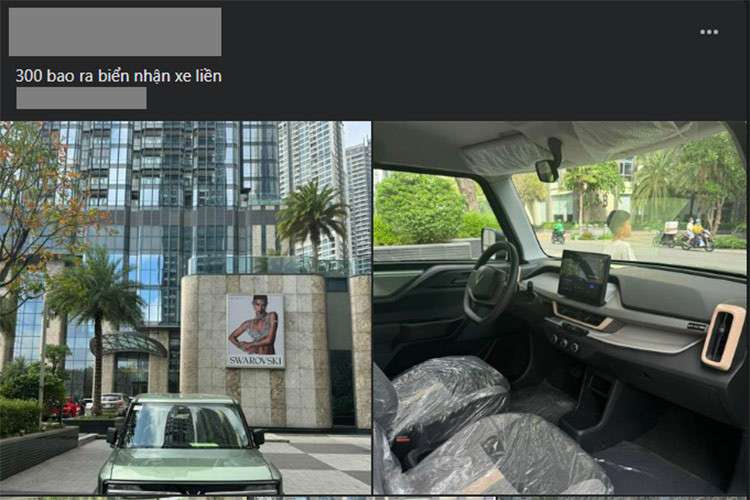 Như vậy, mức giá xe Vinfast VF3 sang tên cao hơn 60 triệu so với giá niêm yết (240 triệu đồng). Mặc dù người bán khẳng định xe còn mới toanh, chưa qua sử dụng và vẫn nguyên bọc ni-lông nội thất, nhưng không phải ai cũng hài lòng với mức giá "chênh" cao.