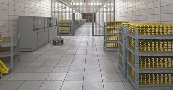 Theo Sở Đúc tiền Mỹ, kho vàng Fort Knox đang lưu trữ khoảng 4.581 tấn vàng, chiếm khoảng một nửa tổng lượng vàng dự trữ của Bộ Tài chính Mỹ. Ảnh: Kara Haven