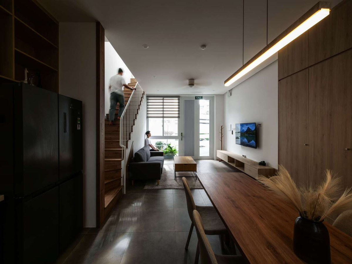 Nội thất được lựa chọn kỹ lưỡng, đảm bảo công năng sử dụng nhưng vẫn giữ được vẻ đẹp nhẹ nhàng, hiện đại. Ảnh: D inh R