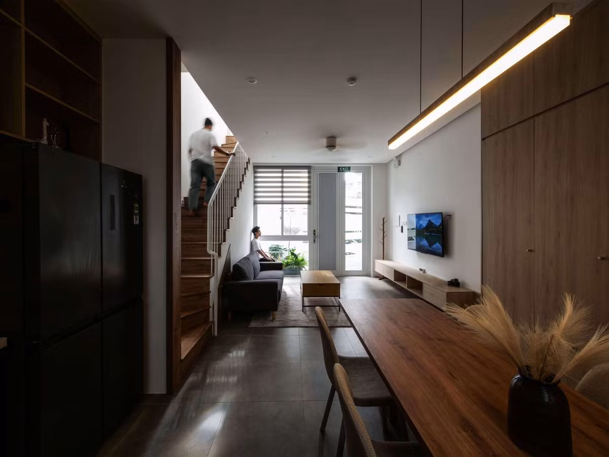 Nội thất được lựa chọn kỹ lưỡng, đảm bảo công năng sử dụng nhưng vẫn giữ được vẻ đẹp nhẹ nhàng, hiện đại. Ảnh: D inh R