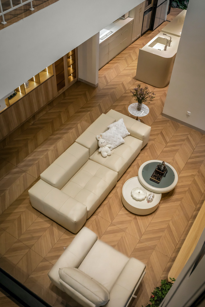 Không gian phòng khách hiện đại. Ảnh: MinqBui