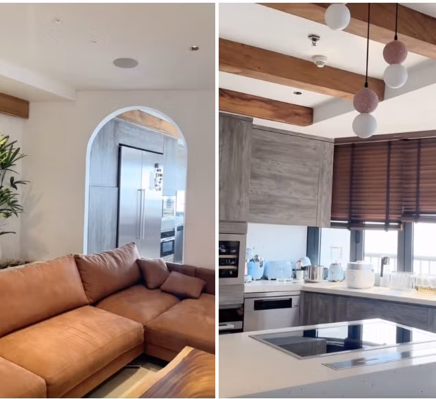 Thích trải nghiệm cuộc sống trong khu nghỉ dưỡng nên hai vợ chồng ca nương Kiều Anh thiết kế không gian mang lại cảm giác "chill chill" như ở resort. Ảnh chụp màn hình