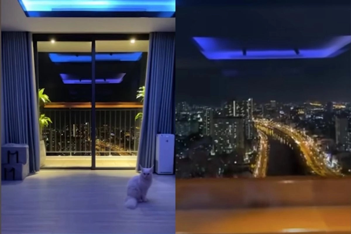 Vợ chồng Trấn Thành - Hari Won đang sống trong căn hộ thiết kế sang trọng như khách sạn 5 sao, toạ lạc ngay giữa trung tâm quận 1, TP HCM. Ảnh: FB Trấn Thành