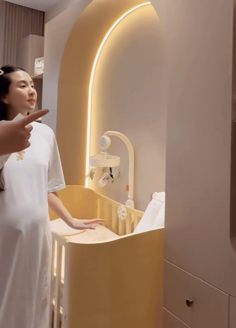 Chỉ qua một số chi tiết được chia sẻ, có thể thấy MC Mai Ngọc rất hào hứng và dành nhiều tâm huyết "cải tạo" không gian sống chuẩn bị đón bé Panda. Ảnh: FB Mai Ngọc