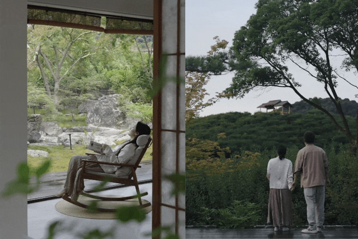 Không gian ở đây trong lành, gia chủ không cần dùng nhiều thiết bị điện tử. Ảnh: The Paper