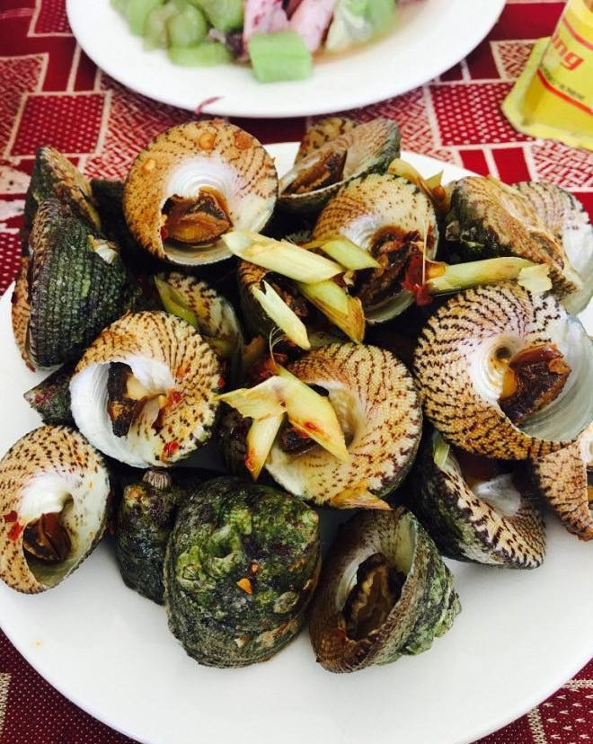 Xưa kia, chỉ có vua chúa mới được thưởng thức các món chế biến từ ốc vú nàng. Ảnh: Facbook