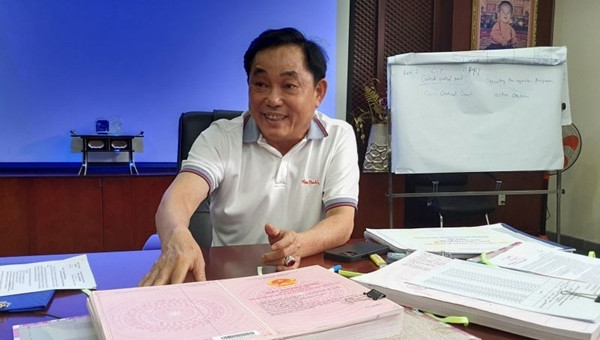 Vị đại gia nắm trong tay nhiều bất động sản "khủng" như Khu công nghiệp Sóng Thần 2, Khu công nghiệp Sóng Thần 3, Khu đô thị Trung Tâm hành chính huyện Dĩ An, Khu dân cư Sóng Thần, Khu đô thị thương mại dịch vụ Sóng Thần...Ảnh: PhapluatVN