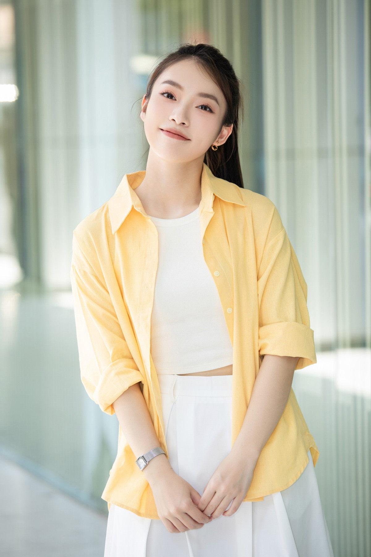 Đầu năm 2023, MC Khánh Vy tiếp tục gây choáng ngợp khi cho biết tậu căn nhà thứ 2 ở tuổi 24. Ảnh: FB Khánh Vy