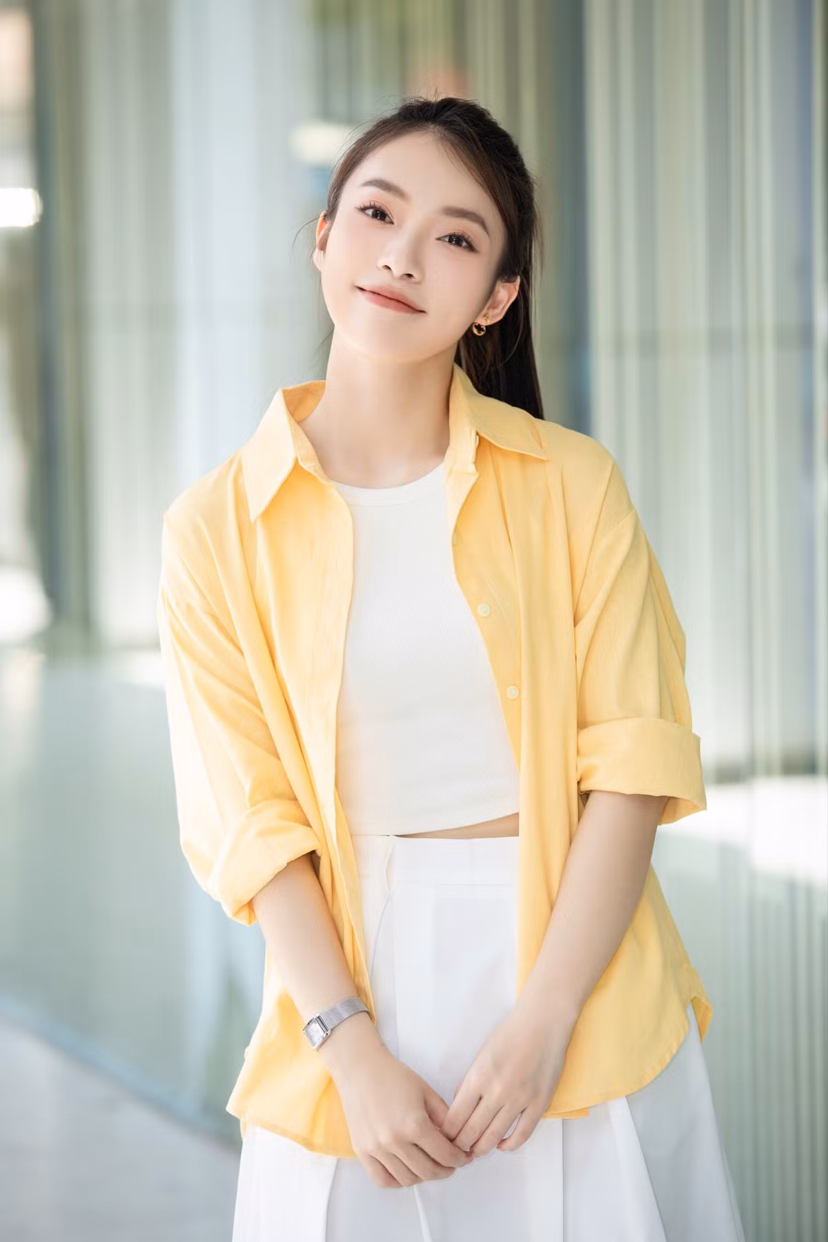 Đầu năm 2023, MC Khánh Vy tiếp tục gây choáng ngợp khi cho biết tậu căn nhà thứ 2 ở tuổi 24. Ảnh: FB Khánh Vy