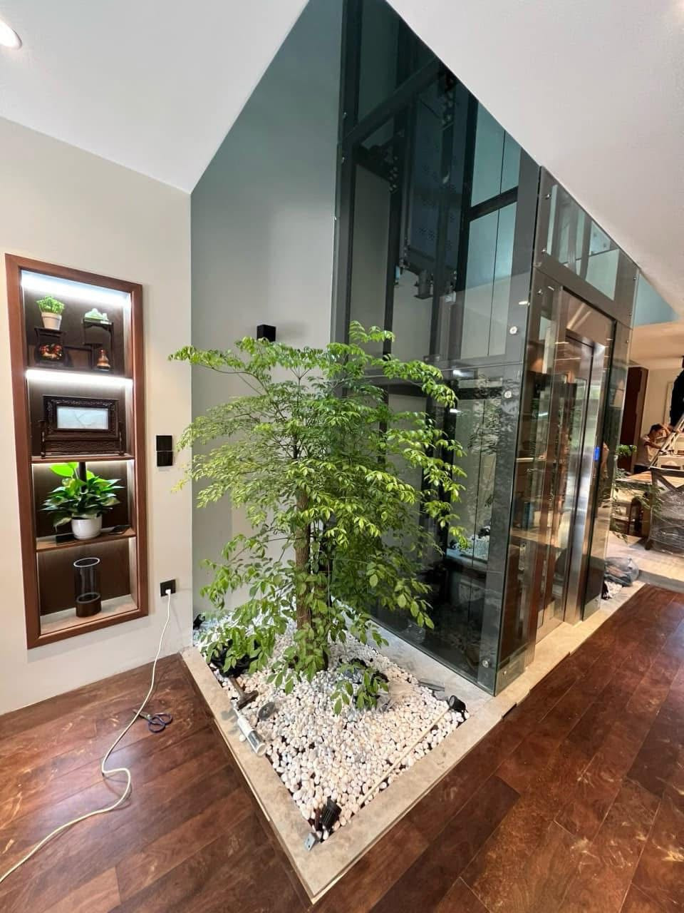 Quế Vân cho biết cô mất hai tháng thiết kế và 6 tháng thi công để có căn nhà đúng như mơ ước ở quê. Ảnh: FB Quế Vân