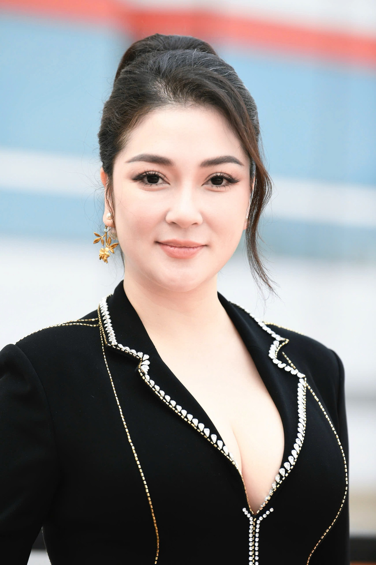 Mới đây, Hoa hậu Nguyễn Thị Huyền thu hút sự chú ý khi xuất hiện trước truyền thông trong vai trò giám khảo của cuộc thi Hoa hậu Việt Nam 2024. Ảnh: Tiền phong