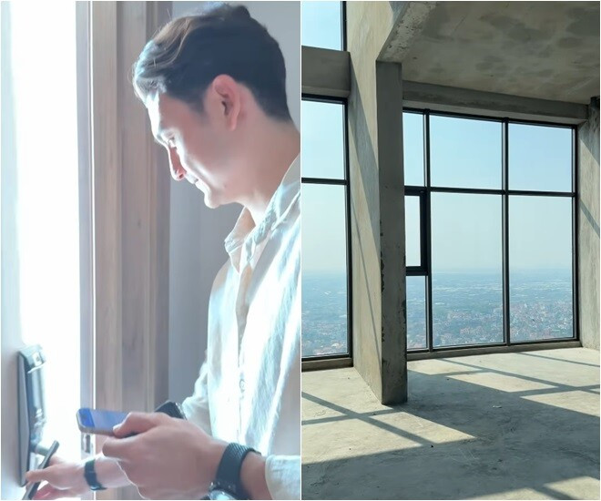 Trong bài đăng tổng kết năm 2024, Đặng Văn Lâm khoe tậu căn hộ đang trong giai đoạn hoàn thiện. Ảnh: FBNV