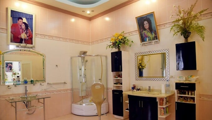 Không gian phòng tắm. Ảnh: Nguoiquansat