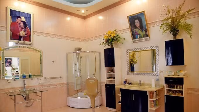 Không gian phòng tắm. Ảnh: Nguoiquansat