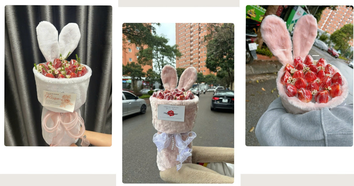 Quà 8/3: Hoa bánh kem tulip, hoa dâu tây lên ngôi - Hình 2 Qua 8/3: Hoa banh kem tulip, hoa dau tay len ngoi-Hinh-2