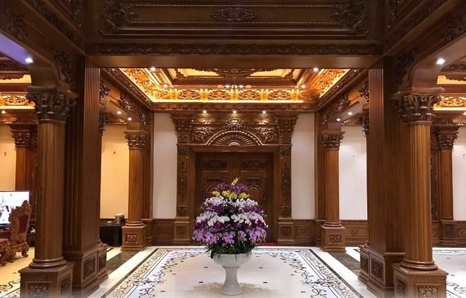 Sảnh chính là cả một không gian rộng rãi. Ảnh: Youhomes