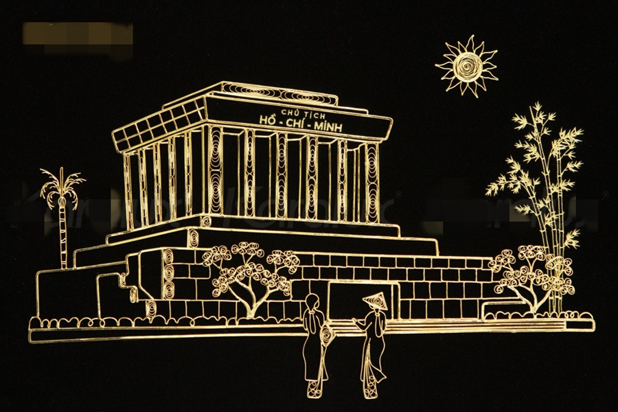 Nhân đại lễ kỷ niệm 50 giải phóng miền Nam, thống nhất đất nước (30/4/1975 - 30/4/2025), nhiều cơ sở cho ra mắt các sản phẩm khắc họa dấu ấn lịch sử. Ảnh: Karalux