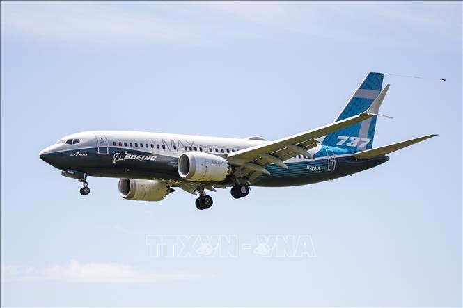 Trong đó, Boeing 737 MAX 7 là phiên bản nhỏ nhất trong gia đình 737 MAX. Boeing 737 MAX 8 là phiên bản phổ biến nhất và là "át chủ bài" của dòng 737 MAX. Ảnh: Boeing