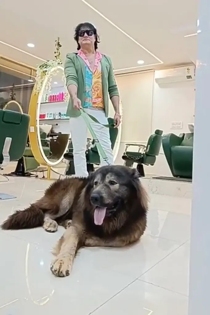 Người mua chú chó đặc biệt này là ông S Sathis, 51 tuổi, một nhà lai tạo chó nổi tiếng tại Ấn Độ. Ảnh: Nypost