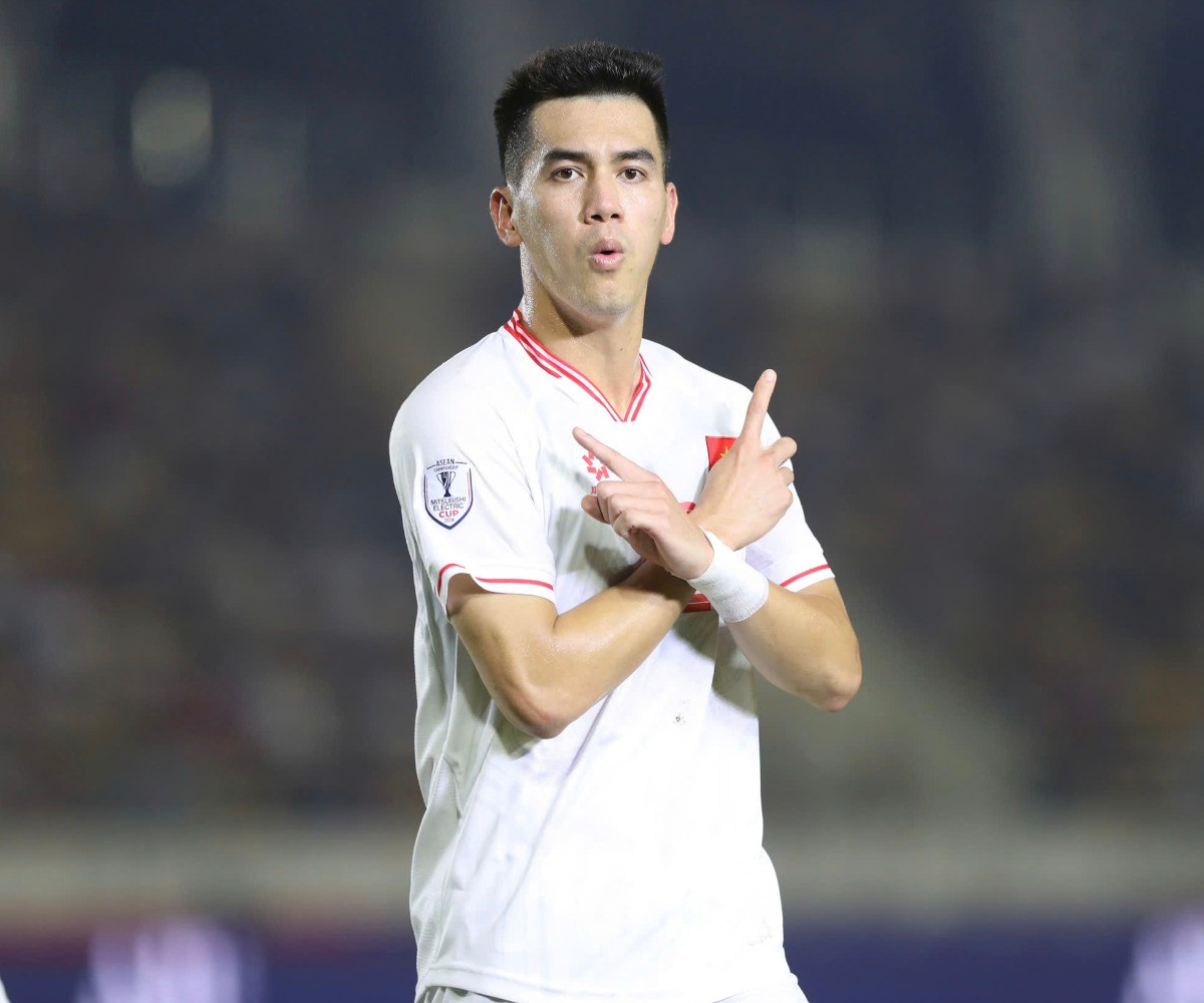 Tiền đạo Tiến Linh hiện thuộc biên chế của CLB B.Bình Dương được chuyên trang thống kê Transfermarkt định giá 325.000 Euro, tương đương hơn 8,7 tỷ đồng. Ảnh: FB Nguyễn Tiến Linh