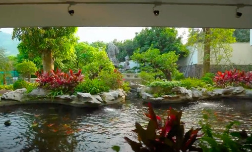 Bác sĩ Hoàng Tuấn thường về về đây 2 lần/tuần để chơi thể thao và nghỉ dưỡng. Ảnh chụp màn hình