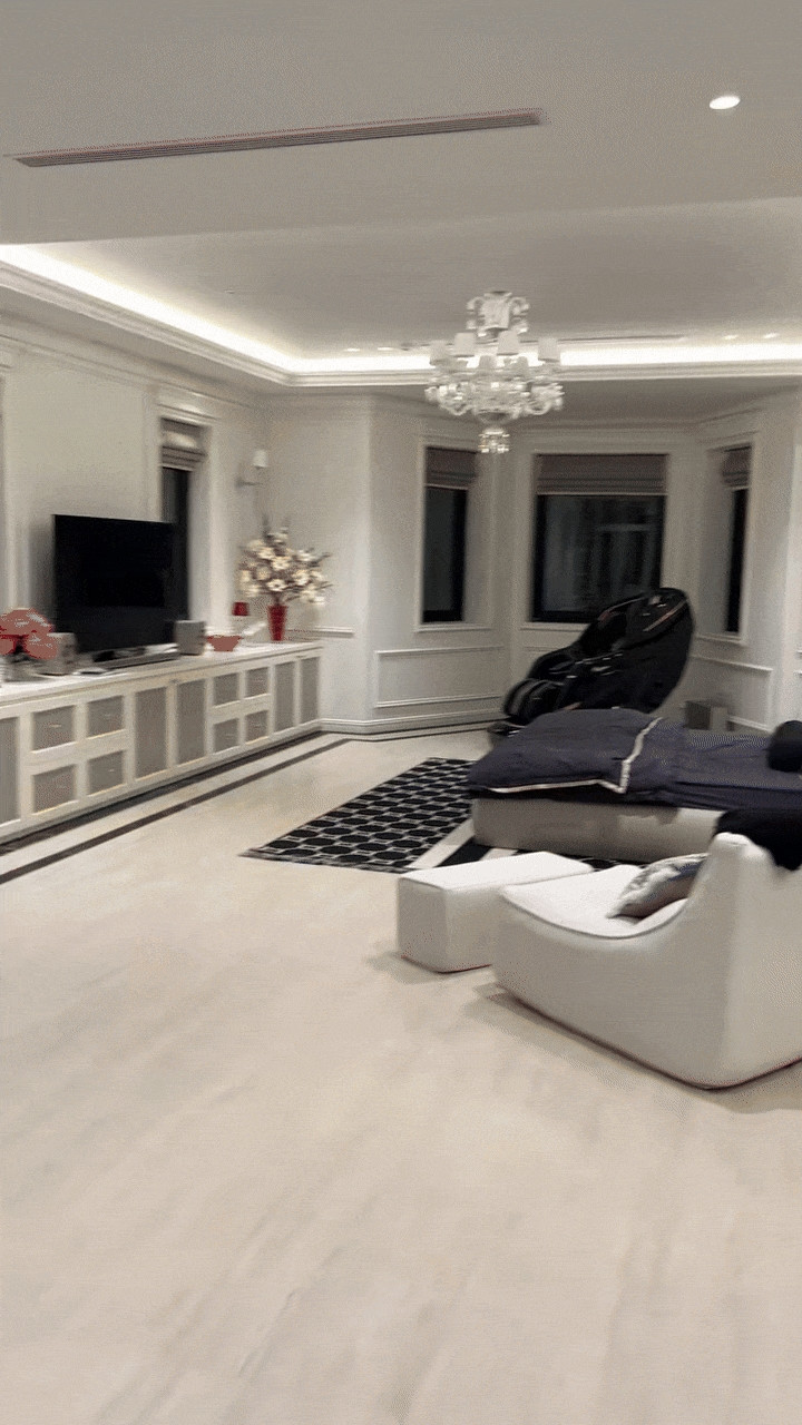 Một góc khác trong biệt thự của Á hậu Huyền My. Ảnh: Tiktok Rossoneri184