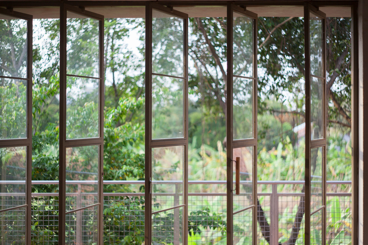 Biến hoá linh hoạt với hệ cửa. Ảnh: k59 atelier