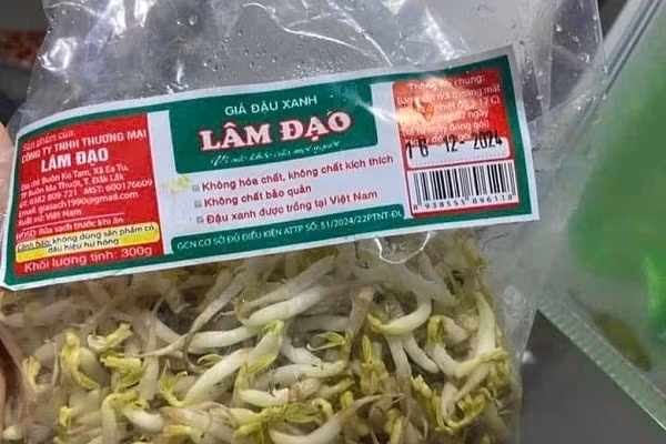 Cách nhận biết thực phẩm bẩn như giá đỗ ngậm hoá chất Cach nhan biet thuc pham ban nhu gia do ngam hoa chat