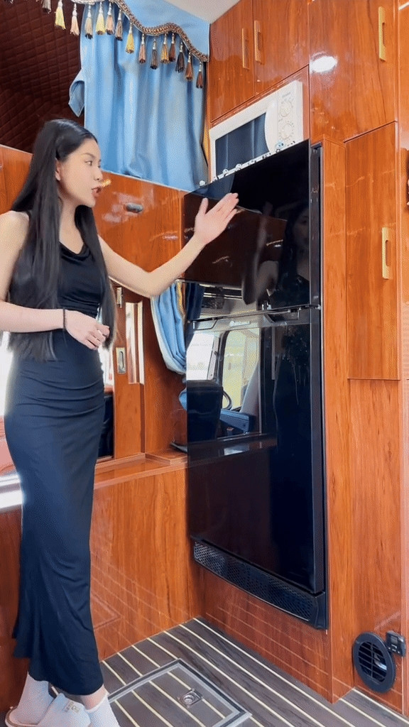 Tủ lạnh và lò vi sóng. Ảnh chụp màn hình