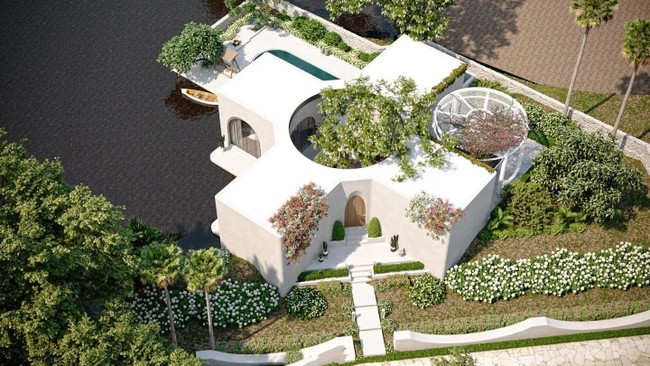 Đáng chú ý, vài ngày trước khi diễn ra tiệc cưới, Bình An khiến dân tình trầm trồ khi khoe tậu một căn biệt thự view hồ, thiết kế riêng từ góc nhỏ đúng với sở thích của Phương Nga. Ảnh: FBNV